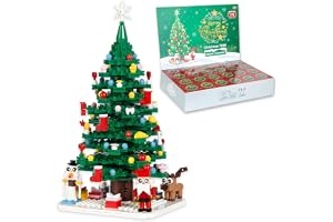 Adventskalender 2026 julgransbyggsats, byggklossar adventskalender 779 bitar 24 dagar överraskningslådor, kreativ gåva till v