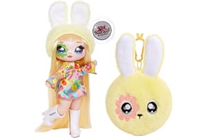 MGA Na Na Na Surprise 2-in-1 Fashion Doll and Plush Purse - Collectable - Series 4 - Bebe Groovy