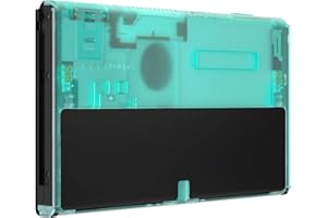 eXtremeRate Szmaragdowo Zielony Console Back Plate DIY Wymienna Housing Shell Case dla Nintendo Switch OLED Console – JoyCon Shell & Kickstand Nie Są Wliczone W Cenę