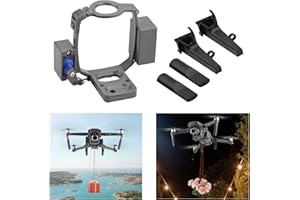 iEago RC Mavic 2 Pro Airdrop System Drone Sistema di Thrower Lanciatore Pesca Dispositivo di Trasporto con Carrello di Atterraggio per DJI Mavic 2 Pro/Zoom, Salvataggio Nuziali Consegna Accessori