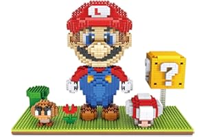 ACEBWHTOY Mini blocs de construction pour enfants, blocs de construction de dessin animé, modèle 3D DIY - Petits blocs de construction - Jouet cadeau pour enfants (C)