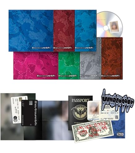 EN-HYPEN 7° mini album [THE SIN : VANISH] FUGITIVES Digipack Ver