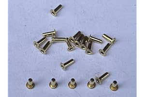 SSC TYRES SSC Slot Cars Replacement Spares Eyelets for Car Guide Blades Early & Later Easyfit Compatible for Scalextric Slot Cars Models, Toy DIY Parts Accessories 20 eyelet