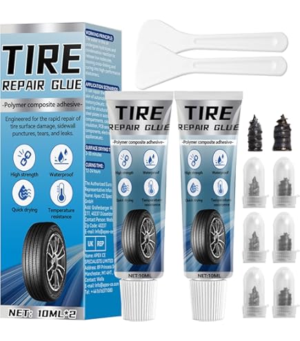 Caught with a punctured tire? RapidPlug 2.0 is here to save your day! 🏍️ Easy-to-use, fast, and reliable for all tubeless tires. Make every ride a smooth one. Order now and ride worry-free! | Glorivox