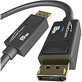 KabelDirekt – 5 m – DisplayPort-Kabel, DP 1.4, VESA-Zertifiziert (8K bei 60 Hz, 144 Hz, HDR10 – ideal für Gaming-Monitore, Fr