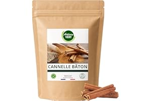 ADV Cannelle Bâtons Entiers Cassia - L'Artisan du Vert 50g, 100% végétale, naturelle,
