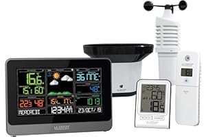 La Crosse Technology - WS6862 Station Météo Pro Familiale avec Connexion WiFi