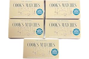 SUFE Papers Cooks Original Match-5 Scatola in legno, confezione da 5