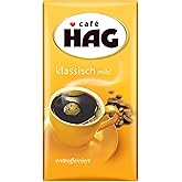 Cafe Hag Hag Filterkaffee Klassisch Mild, 500 g gemahlener Kaffee entkoffeiniert
