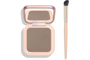 KYDA Cool Toned Contour Palette, Buildable Matte Face Contour Pressed Powder, Ultra-fine Lightweight Blendable Formula, Multiuse Baked Bronzer Makeup-COOL TONED