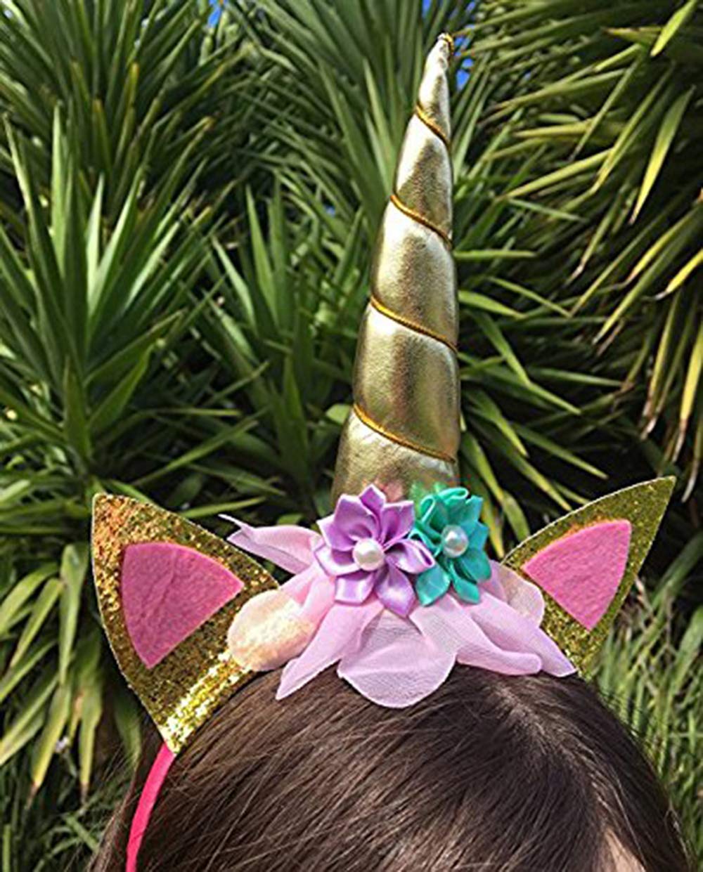 DRESHOW-Paquet-de-4-sacs--dos-avec-cordon-de-licorne-mignonsac-de-maquillagecollier-avec-chane-en-alliagependentif-moelleux-porte-cls-porte-cls