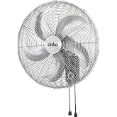 Sinbo 20 İn&ccedil; SF-6793 Duvar Tipi Vantilat&ouml;r 130 W 5 Kanatlı Metal Pervane 3 Kademeli Hız Ayarı