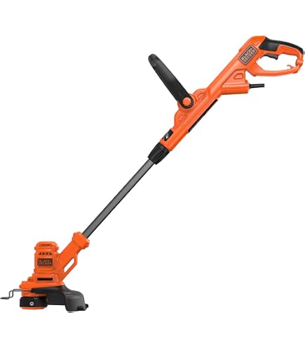 Black+Decker Elektro-Motorsense GL9035 + Fadenspule Reflex – 6 M Faden, 2 Mm Breite, Für GL8033, STB3620L U.a.