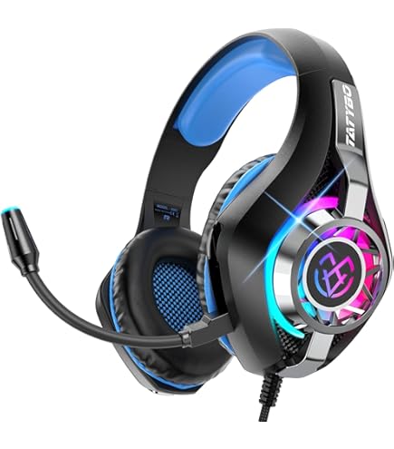 Cuffia Gaming G9000 con Microfono Stereo Bass Luci a LED per PS4 Xbox