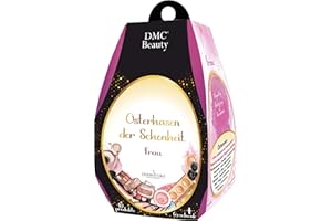 Dermocura Beauty-Osterei mit 11 Premium-Kosmetik-Überraschungen Make-Up, Top-Marken wie Garnier, Douglas, Rimmel enthalten. Oster-Beauty-Set 2025 Kosmetiktasche Schminke für Frauen und Mädchen (Frau)