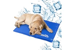 Nosli Mata chłodząca dla psów, kotów i ludzi (50 x 90 cm) • Samochłodząca mata dla psów z żelem • Mata chłodząca dla zwierząt domowych i ludzi