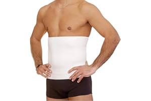 BODYPERFECT Faja Lumbar Hombre Muje Trabajo de Lana Reductora Cinturón Pancera Banda Térmica de Cintura Made in Italy XXL