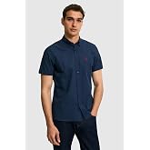 U.S. Polo Assn. Erkek Lacivert G&ouml;mlek Kısa Kollu 50324727-VR033
