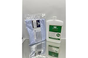 CONTROL WIG Hair Bleach Kit – Blue Bleach Powder 80g + Cream Peroxide 9% 30 Volume 250ml – Professional Hair Lightening, Highlighting & Hair Coloring Kit for Salon & Home Use by ETERNAL BEAUTY