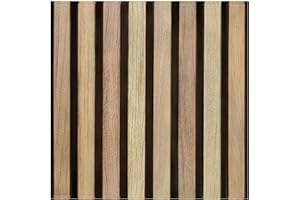 Commomy Paneles de pared de 3D, imitación de madera, 30 x 30 cm, 10 Piezas, autoadhesivos, pvc, paneles 3D decorativos pared decoracion de interior sala estar fondo dormitorio