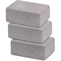 Lot De 4 Pierres à Nettoyer Grill - Brique Ponce Pour Barbecue Et Crêpière - Nettoyage Profond