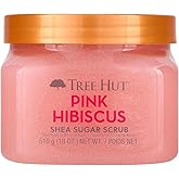 Tree Hut Pink Hibiscus Shea Sugar Scrub V&uuml;cut Peelingi 510GR