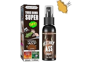 Topbashgo Spray Qui Pue Le Caca, Spray Qui Pue, Smell from Hell, Smell from Hell Spray, Jouets Délicates Grands Cadeaux pour Péter Enfants Et Adultes (Odeur de Caca)