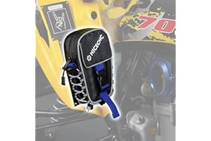 NICECNC Raptor 700 Fender Bag ATV Aufbewahrungstasche PVC Stoff Werkzeug Aufbewahrungstasche Reflektierender Streifen Wasserabweisender Reißverschluss Compatible with Yamaha Raptor 700 ATV Zubehör