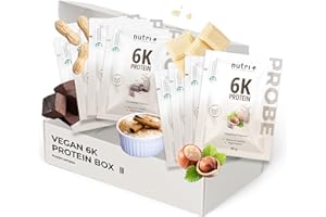 NUTRI + Nutri+ Special Edition - Sample Pack (8x 30 g) - Mix d'Essai de Protéines en Poudre - 6k Échantillons - Kit d'essai différentes Saveurs
