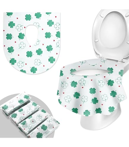 Produktbild von 20 Stück Einweg Toilettenauflage 65x60cm – Hygienische Sitzauflage Für Kinder, Reise, Krankenhaus & Büro