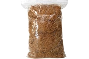 Youngwier Nistmaterial Für Vöge, Natürliche Kokosfaser Kanarienvögel Zebrafinken Hamster Wellensittiche Wildvögel Nymphensittich Nistmaterial Nester Hausgarten Gemüse Anbau Reptilienbettwäsche