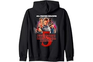 Stranger Things Season Five Poster Sudadera con Capucha