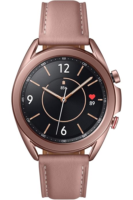SAMSUNG Galaxy Watch 3 (45mm, GPS, Bluetooth, Unlocked LTE) Smart Watch  with Advanced Health Monitoring, Fitness Tracking, and Long Lasting Battery  - Mystic Black (US Version): Buy Online at Best Price in