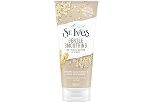 ST. Ives 150ml Gentle Smoothing Oatmeal Scrub & Mask, 150 ml (Pack of 1)