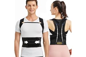ZSZBACE Correttore Posturale Spalle Schiena, Fascia Lombare Supporto Schiena Alleviare La Contropressione Corretta Postura Malsana Si Adatta Ogni Forma Del Corpo (XL)