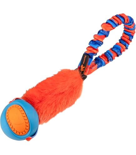 Hondenspeelgoed, fleece hondenspeelgoed met bungee