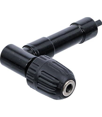 PARFCO Renvoi D'Angle 105° 2 Pièces - Adaptateur Visseuse Multifonction Pour Espaces Étroits - Acier Chrome Vanadium