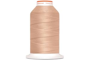 GÜTERMANN Outdoor 40 – Filo da cucito speciale per tessuti per esterni No. 40 Lunghezza 400 m – Filo da cucito resistente ai raggi UV 798300 (Haut-3220)