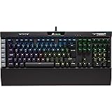 Corsair K95 RGB Platinum Mechanische Gaming Tastatur (Cherry MX Brown: Taktil und Leise, Multi-Color RGB Beleuchtung, QWERTZ) schwarz