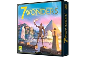 Asmodee - 7 Wonders - Gioco da Tavolo Competitivo, Draft di Carte, 10+ Anni, 3-7 Giocatori, 30 min, Edizione in Italiano