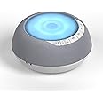 i-box White Noise Machine with Nightlight, Portable Rechargeable White Noise Machine for Babies and Adults, Relaxation and Meditation Sounds Calming Sleep Aid Grey