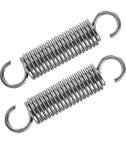 12 Molle A Trazione Con Gancio | 50x12x1.5mm | Acciaio Inossidabile | Per Trampolini, Bidoni - Foto 12