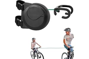 Drado Retractable Bicycle Tow Rope for Children's Trailer - Wear-Resistant Nylon, Outdoor Portable (2.5m)