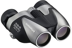 OM SYSTEM Olympus 10-30x25 PC-I Jumelles Prismes de Porro Compact Légères Lentilles asphériques Protection anti-UV