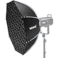 Neewer Softbox Octagonal Con Montaje Bowens, Speedring Para Flash De Tudio Speedlite