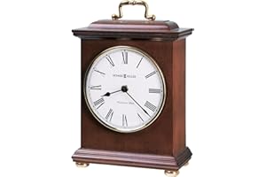 Howard Miller 635-122 Tara Mantel Clock, Wood, Windsor Cherry, 17x8x25 cm