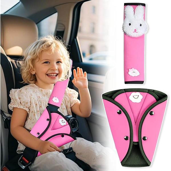 Boucles De Ceinture De Sécurité Alppihym2 - Pack De 2 Noires - Pour Enfants Et Personnes Âgées - Anti-Déverrouillage