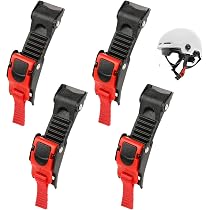 Fibbia Di Sostituzione Per Casco – Nylon 9x3 Cm, Per Sci, Snowboard E Ciclismo, Fissaggio Sicuro Senza Graffi