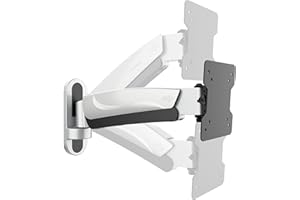 RICOO Supporto monitor muro S2611 Girevole Inclinabile Schermo PC 13-32" (33-81 cm) Staffa TV universale Televisore LED/LCD VESA 75 x 75 100 x 100