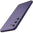 JETech Grip Case for Samsung Galaxy S24 Plus / S24+, Soft TPU Slim Fit Protective Phone Cover with Camera Lens Full Protection, Shockproof (Cobalt Violet)